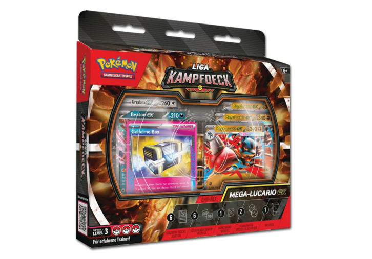 Pokémon - Liga Kampf Deck Mega Lucario EX -DE-
