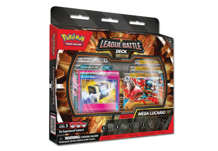 Pokémon - League Battle Deck Mega Lucario EX -EN-