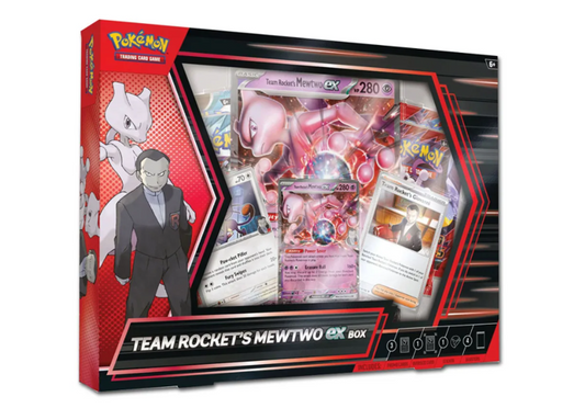 Pokémon - Team Rocket's Mewtwo EX Box EN