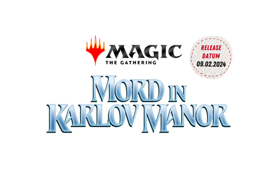 Magic the Gathering - Mord in Karlov Manor - Sammler-Booster Display (12 Packs) DE