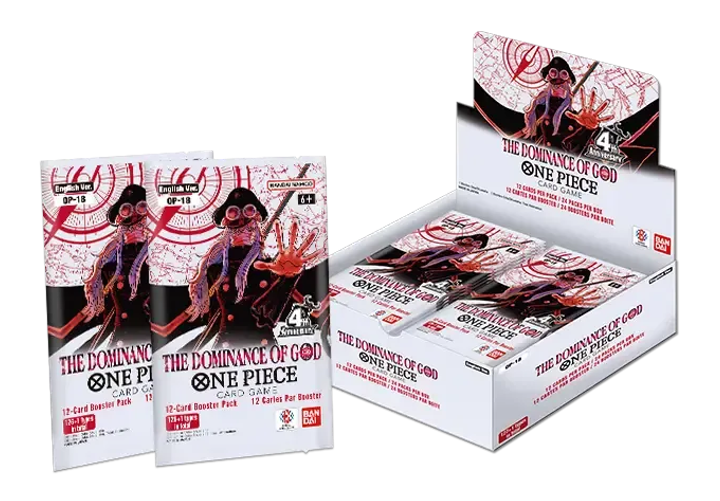 One Piece - The Dominance of God OP18 - Booster Display (24 Packs) EN