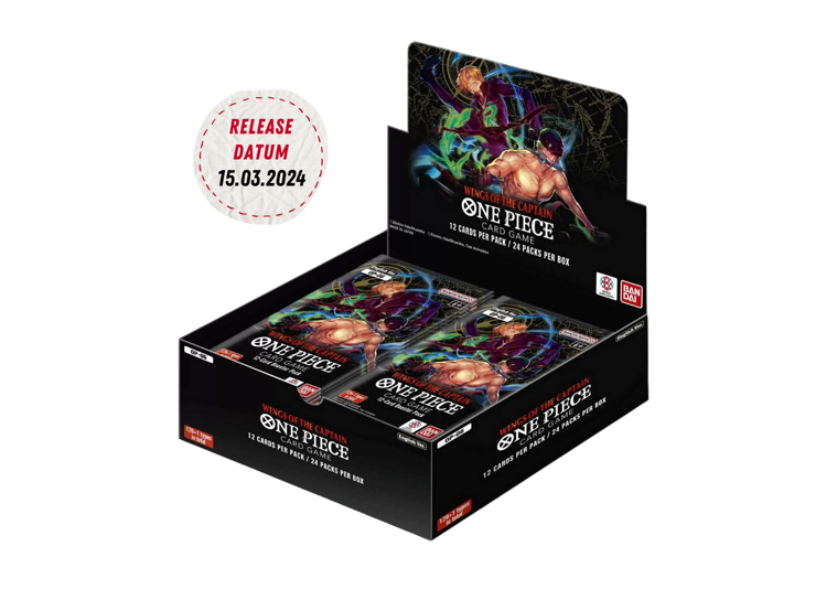 One Piece - Wings of the Captain OP06 - Booster Display (24 Packs) EN