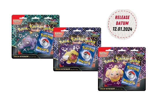Pokémon - Paldean Fates - Tech Sticker Collection (3 Packs) EN