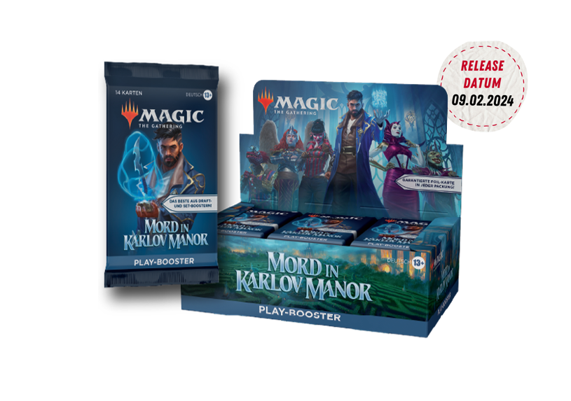 Magic the Gathering - Mord in Karlov Manor - Play Booster Display (36 Packs) DE