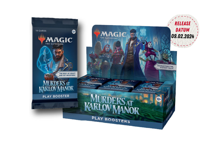 Magic the Gathering - Murders at Karlov Manor - Play Booster Display (36 Packs) EN