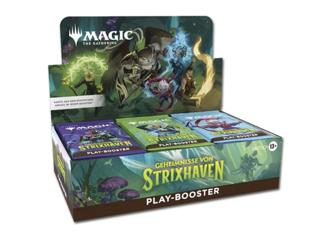 Magic The Gathering - Geheimnisse von Strixhaven - Play Booster Display (30 Packs) DE