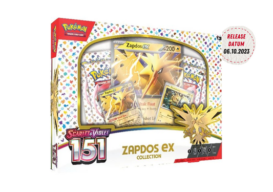 Pokémon - Karmesin & Purpur 151 - Zapdos ex Box DE