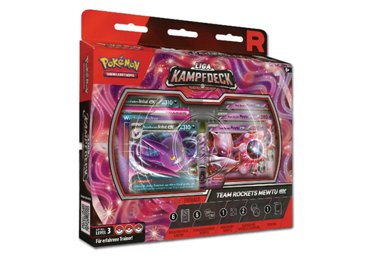 Pokémon - Team Rockets Liga Kampf-Deck Mewtu DE