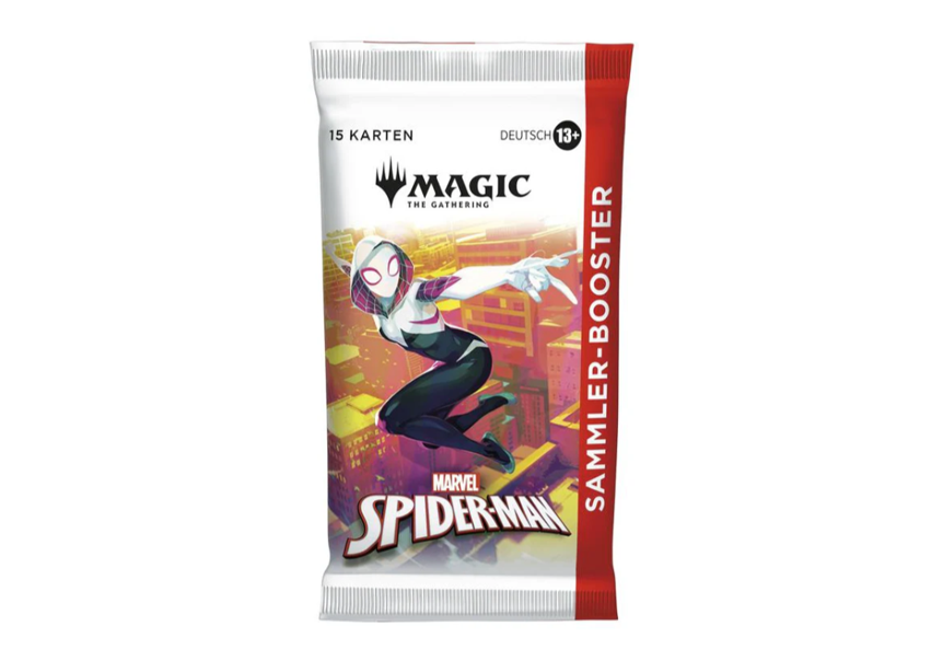 Magic The Gathering - Spider-Man - Sammler-Booster Pack DE