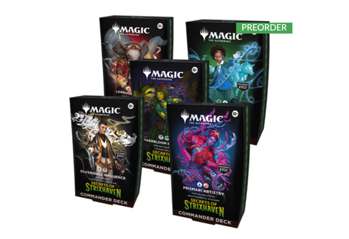 Magic The Gathering - Secrets of Strixhaven - Commander Deck 5Stk. EN