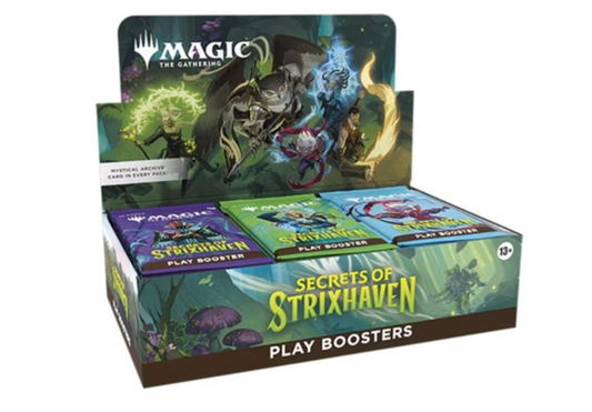 Magic The Gathering - Secrets of Strixhaven - Play Booster Display (30 Packs) DE