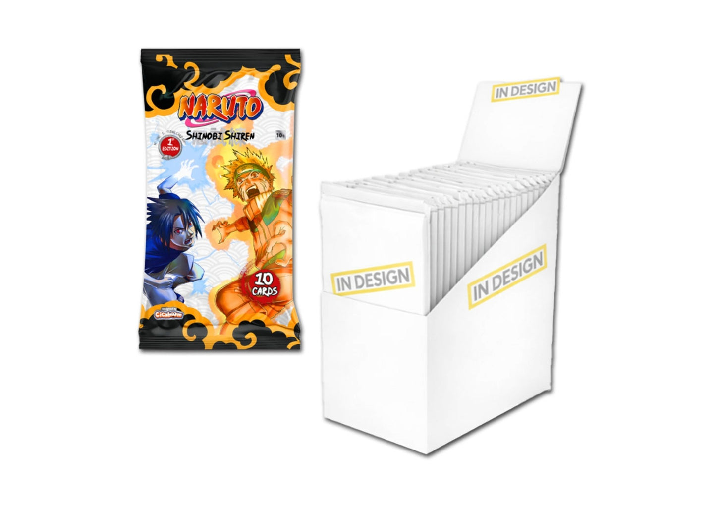 Naruto Mythos TCG - Set 02 Shinobi Shiren (1st Edition) - Booster Display (24 Packs) - EN