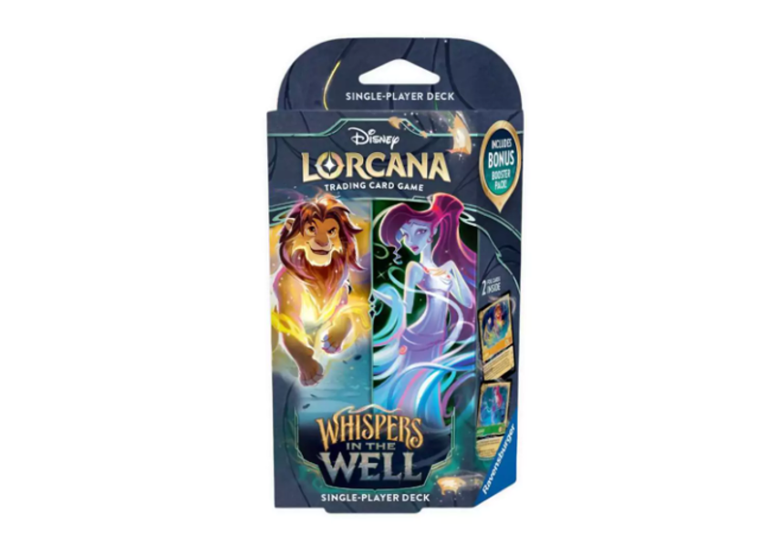 Disney Lorcana - Whispers in the Well -  Starter Deck Simba / Meg EN