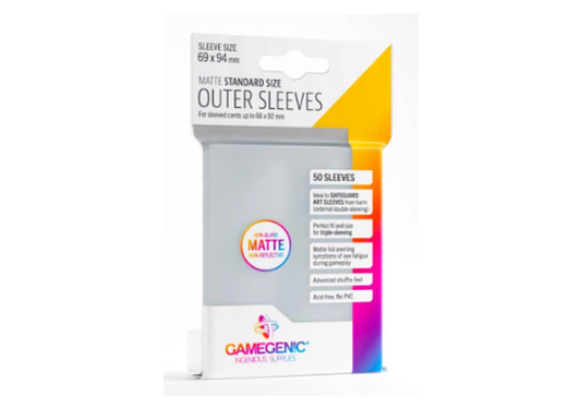 Gamegenic - Matte Standart Size - Outer Sleeves
