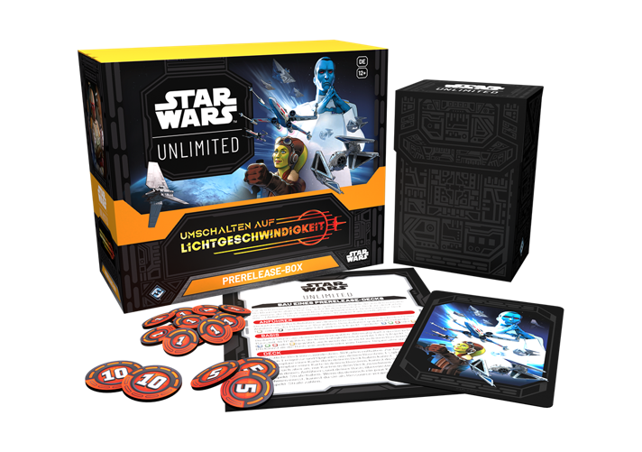 Star Wars: Unlimited - Umschalten auf Lichtgeschwindigkeit - Prerelease Box DE