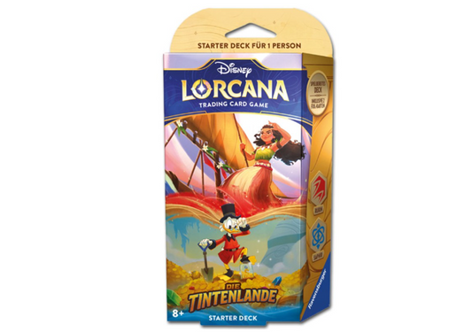 Disney Lorcana - Die Tintenlande -  Starter Deck Dagobert DE