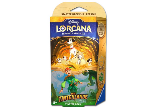 Disney Lorcana - Die Tintenlande -  Starter Deck Peter Pan DE