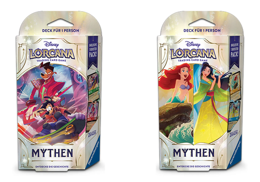 Disney Lorcana - Mythen -  Starter Decks Set 2 Stk DE