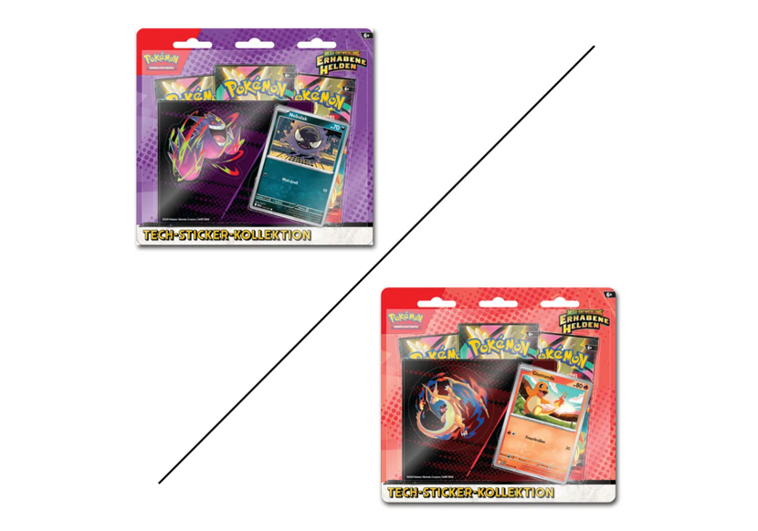 Pokémon - Mega Entwicklung - Erhabene Helden - Tech Sticker Kollektion DE