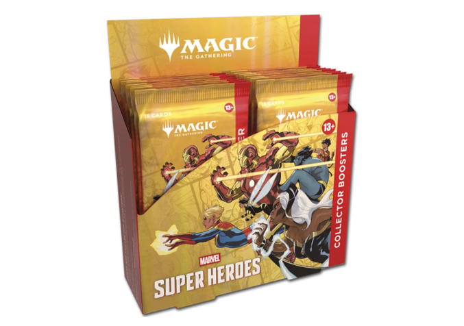 Magic The Gathering - Marvel Super Heroes - Collector Booster Display EN