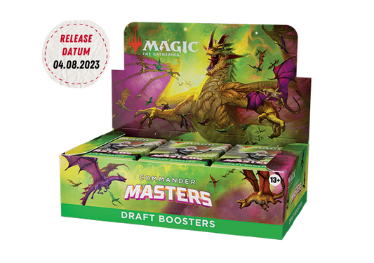 Magic the Gathering - Commander Masters - Draft Booster Display (24 Packs) EN