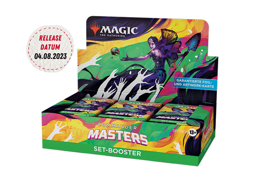 Magic the Gathering - Commander Masters - Set Booster Display (24 Packs) DE
