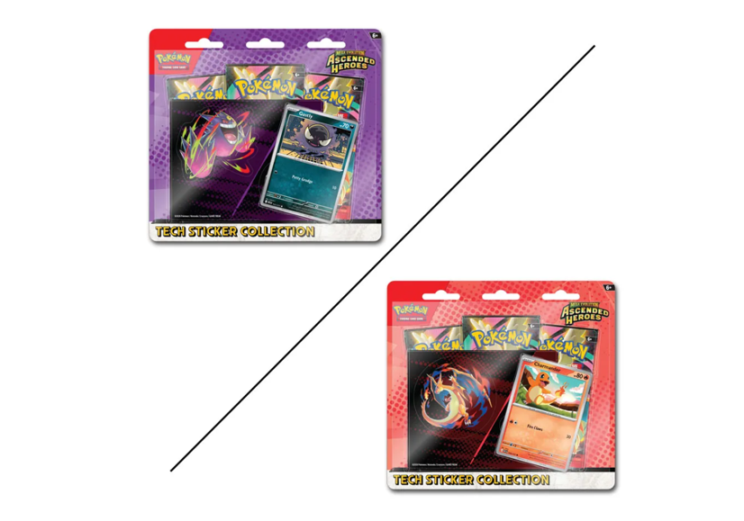 Pokémon - Mega Evolution - Ascended Heroes - Tech Sticker Collection EN