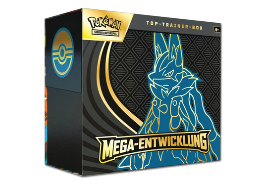 Pokémon - Mega Entwicklung - Top Trainer Box Lucario DE