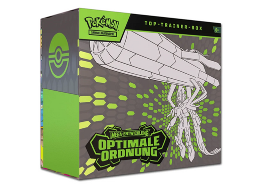 Pokémon - Mega Evolution - Optimale Ordnung - Top Trainer Box TTB DE