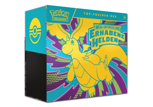 Pokémon - Mega Entwicklung - Erhabene Helden - Top Trainer Box DE