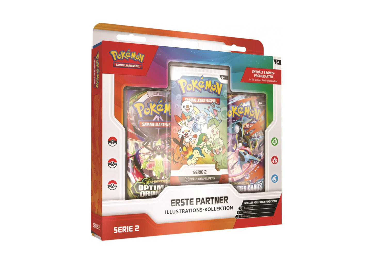 Pokémon - Erste Partner Illustrations Kollektion Serie 2 - DE