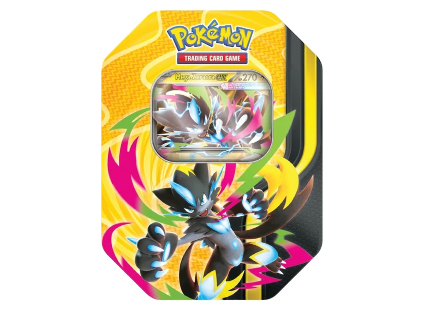 Pokémon - Mega-Kräfte EX Tin-Box - Mega Zeraora EX DE