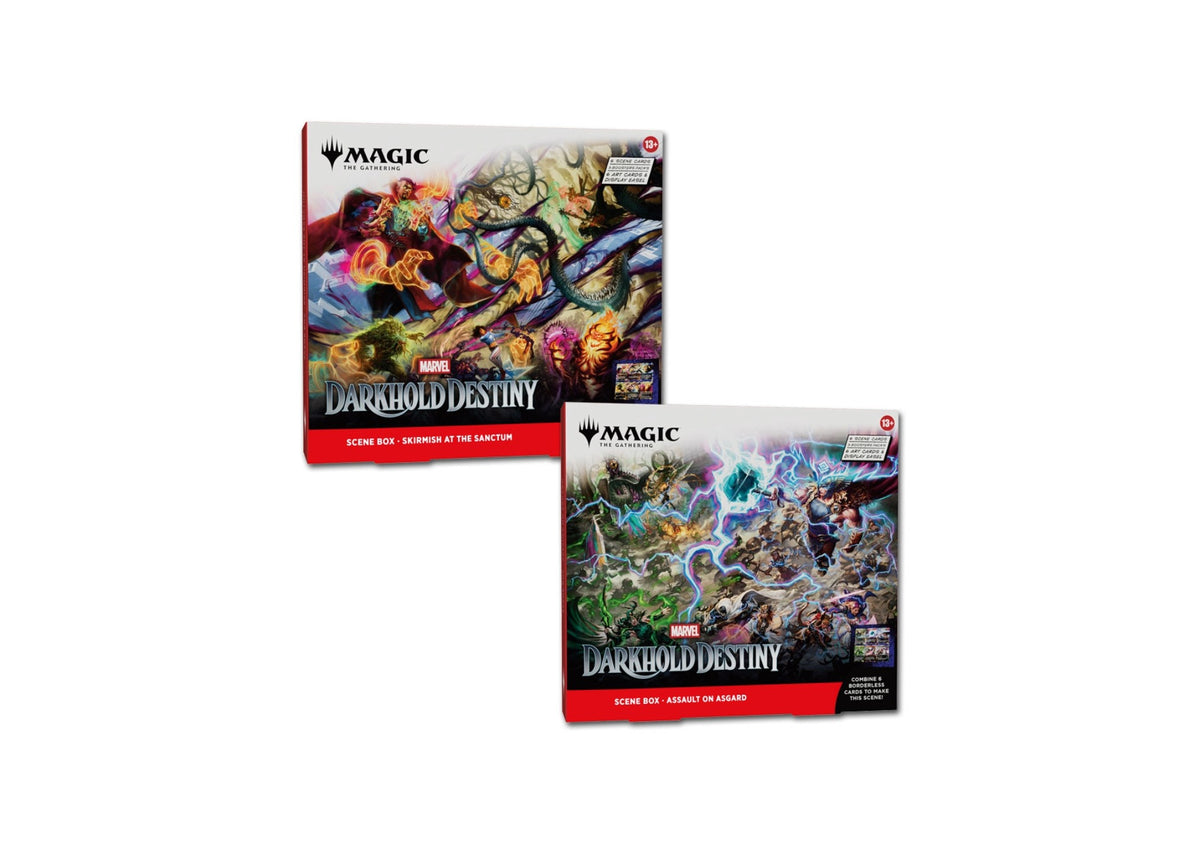Magic The Gathering - Marvel Darkhold Destiny - Scene Box Set EN (2 Boxes)