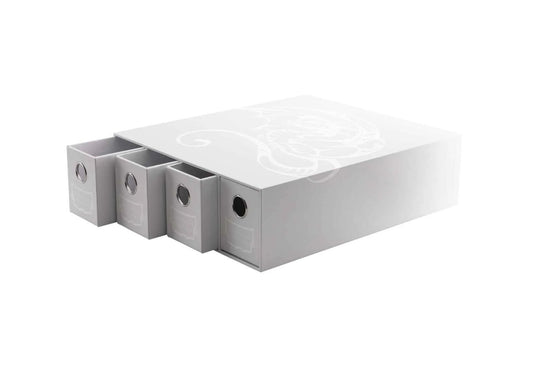 Dragon Shield – Fortress 4 Card Drawers – Horizontal – White