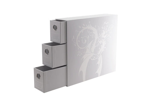 Dragon Shield – Fortress 3XL Card Drawers – Vertical – White