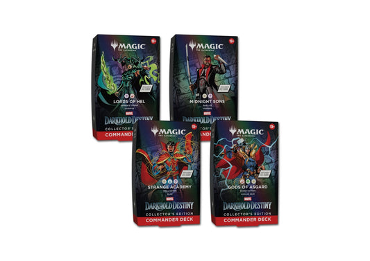 Magic The Gathering - Marvel Darkhold Destiny - Commander Deck Set Collector's Edition EN