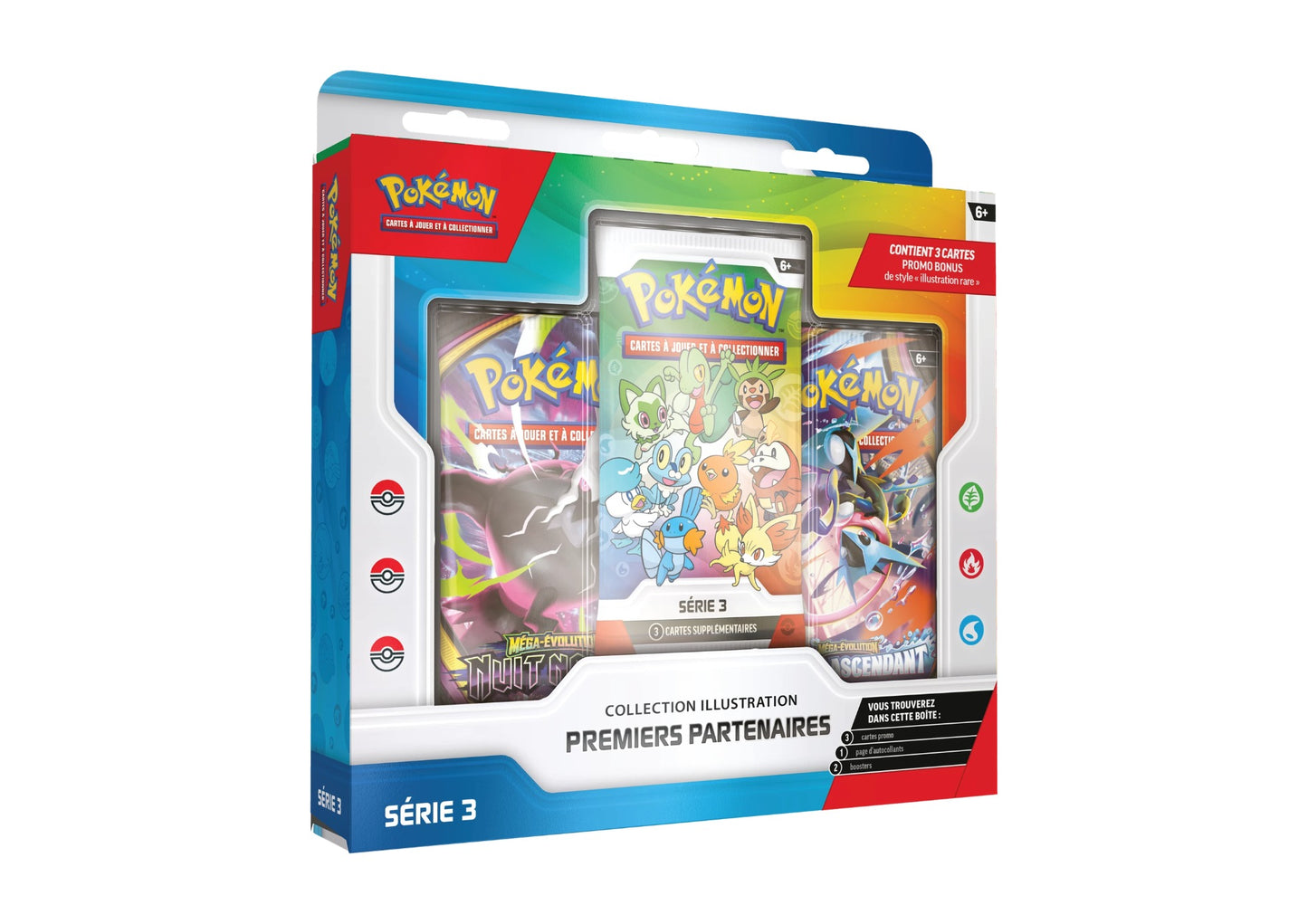 Pokémon - Premier partenaire Illustration Collection Série 3 - FR