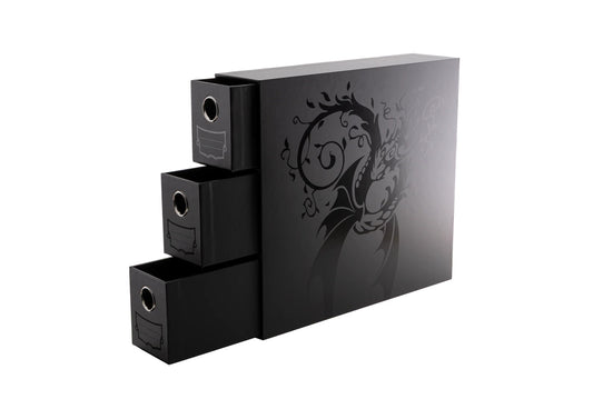 Dragon Shield – Fortress 3XL Card Drawers – Vertical – Black