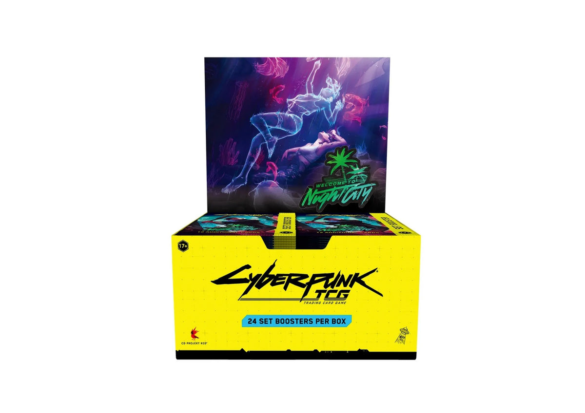 Cyberpunk TCG - Welcome to Night City - Booster Display (24 Packs) - EN