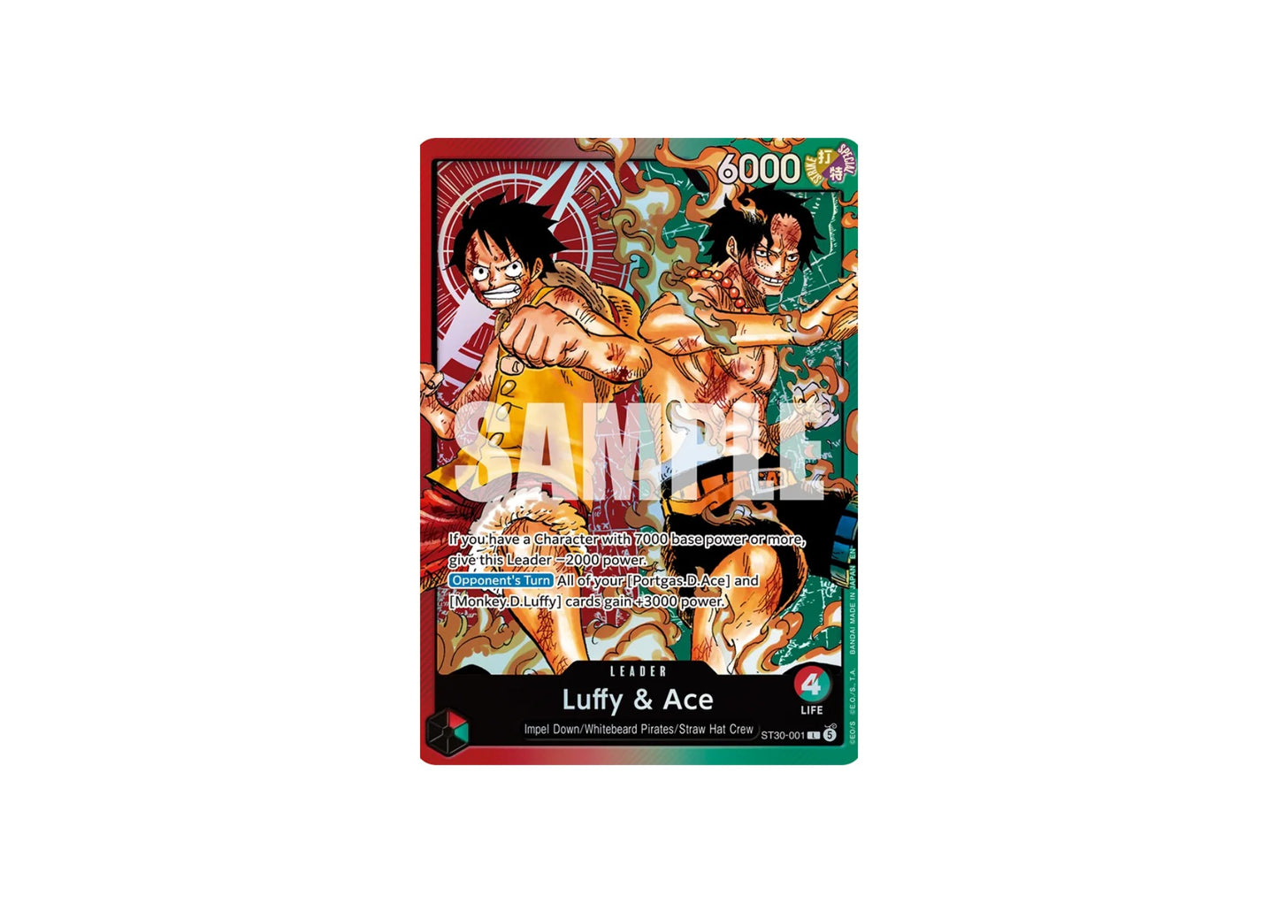 One Piece - ST30 - Starter Deck EX Luffy & Ace