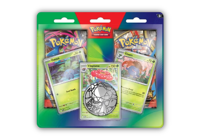Pokémon - Enhanced 2-Pack Blister - Oddish, Gloom & Vileplume