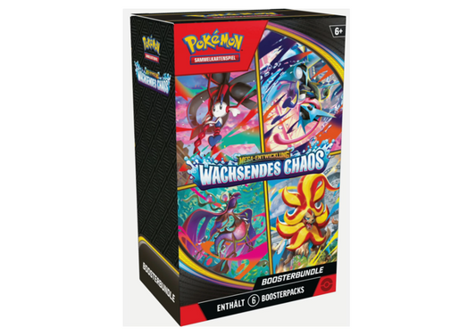 LIVE STREAM 21.05.2026 - Pokémon - Wachsendes Chaos ME04 - Boosterbundle DE