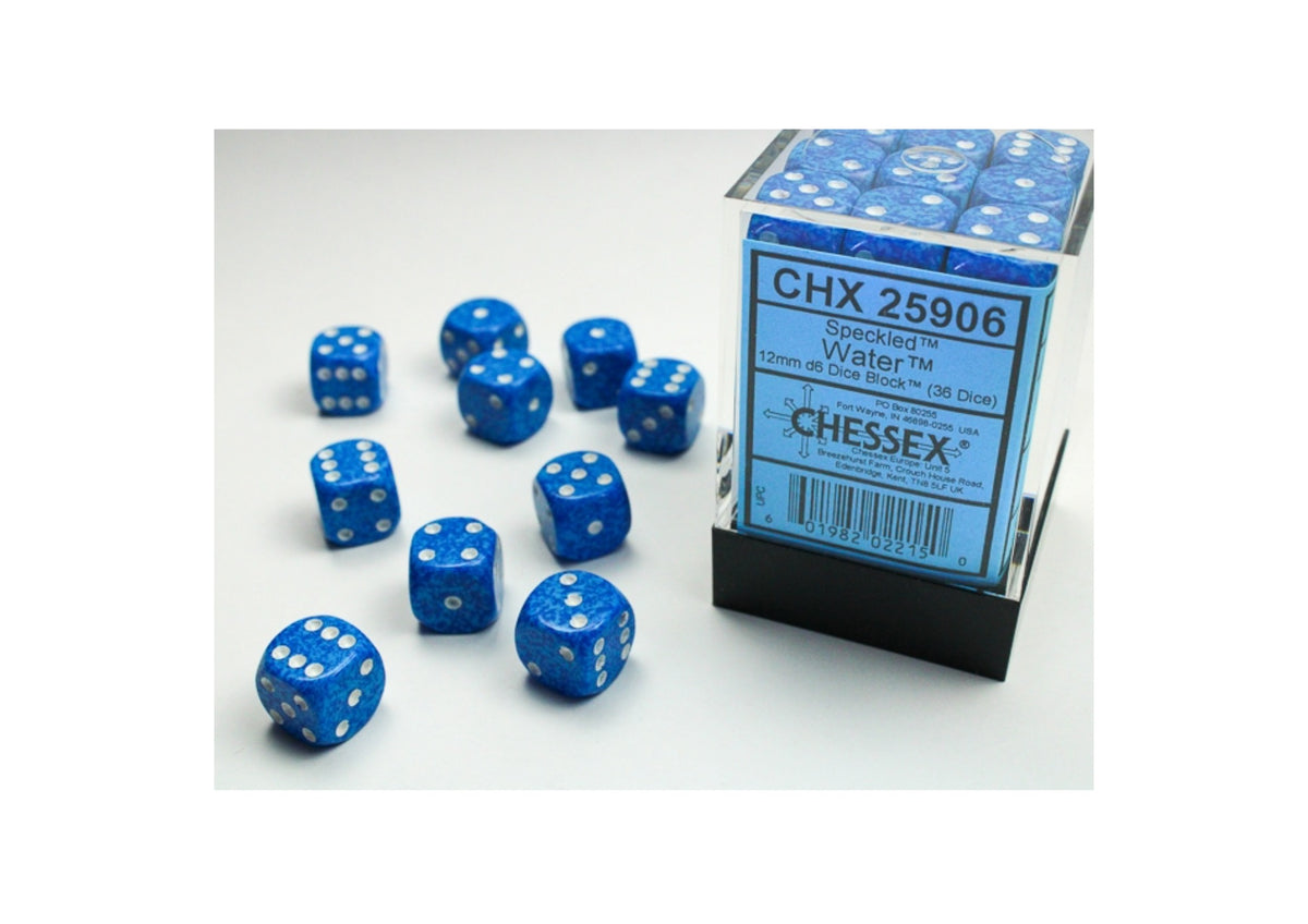 Chessex - 12mm d6 Dice Block (36 Würfel)