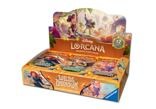 Disney Lorcana - Wilds Unknown - Booster Display (24 Packs) EN