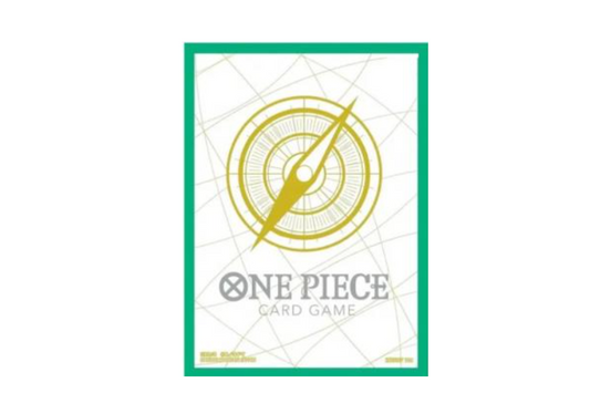 One Piece Card Game Sleeves - Gold & Grün