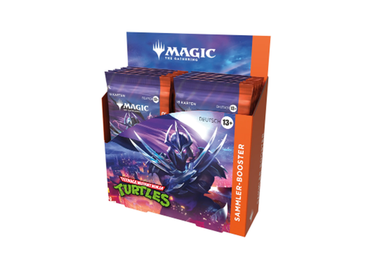 Magic The Gathering - Teenage Mutant Ninja Turtles - Sammler-Booster Display (12 Packs) DE