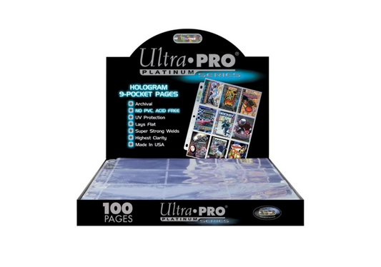 Ultra Pro - 9-Pocket Pages Platinum (100)